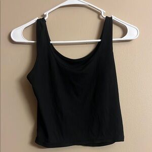 Black Sleeveless Top